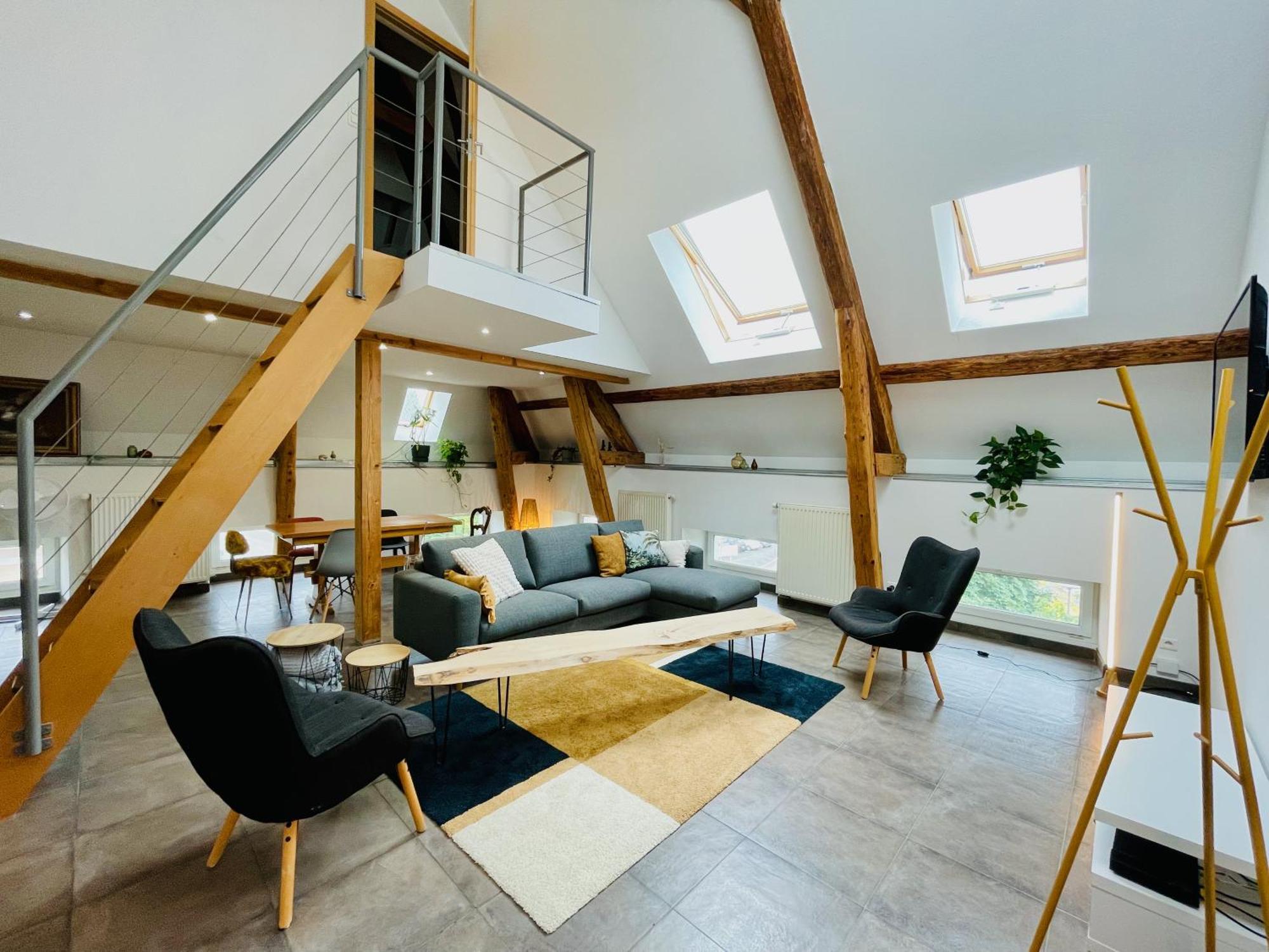 Apartamento Duplex + Parking Gratuit Facile Sainte-Suzanne  Exterior foto